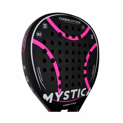 Raquete de Padel Mystica Carbon Attack FUCSIA