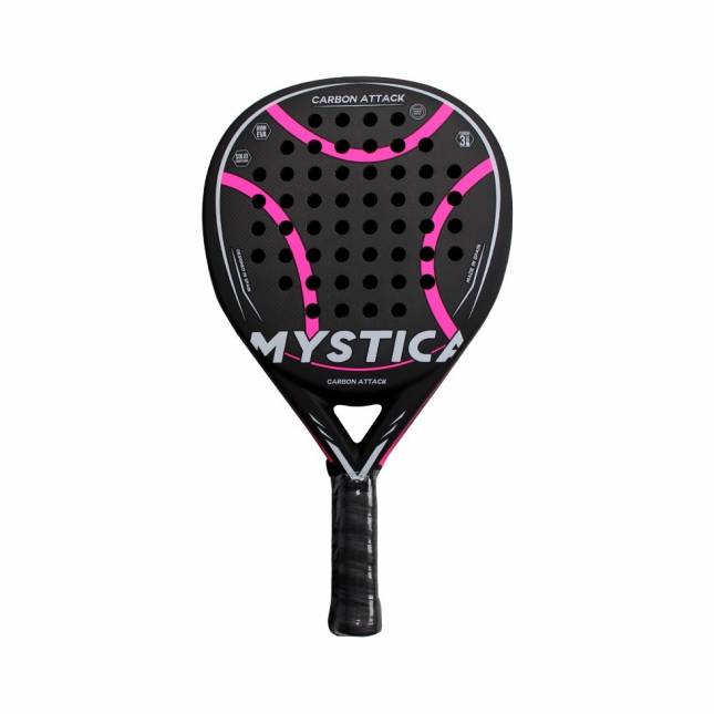 Raquete de Padel Mystica Carbon Attack FUCSIA